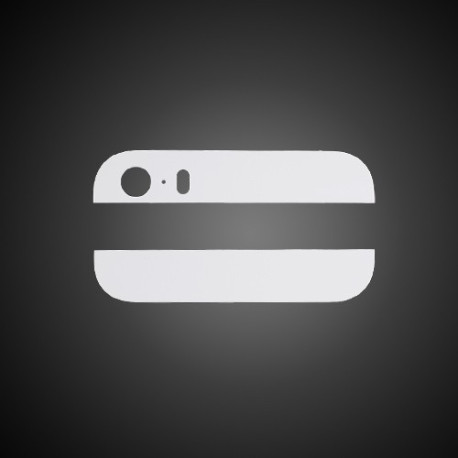 Vitre arrière iphone 5s blanc